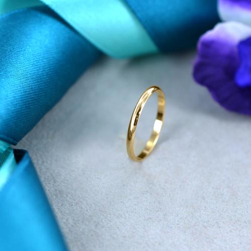 Ferma anello oro giallo sale