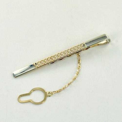 Fermacravatte Honey Bear Uomo - Acciaio Inox Nero 5.5cm | Elegante Per Ufficio E Matrimoni - Foto 7