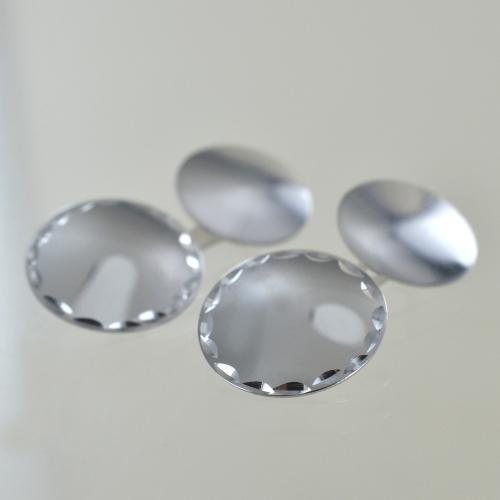 Gemelli Per Camicia Gemelolandia - Lorien Leaf In Magglass 16 Mm, Fatto A Mano Per Matrimoni E Eventi - Foto 7