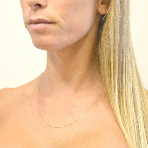 Collana In Oro Veneziana 1,4Mm 333 Oro Giallo 40Cm