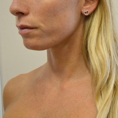 Orecchini Di Lusso Bianchi Cuore Zircone | Acquisti Online Su - Foto 8