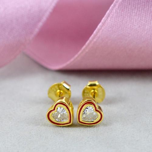 Orecchini Brosway Donna Fancy Cuori in Argento con Zirconi FIW165