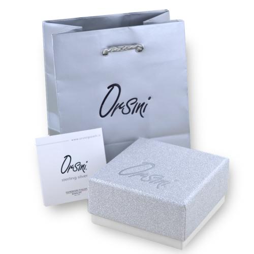 Orecchini pendenti Swarovski cristalli bianchi e blu 5732775 – JOY Gioielli