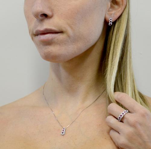 OIDEA Orecchini [3 Coppie] Uomo Donna Hip Hop in Acciaio