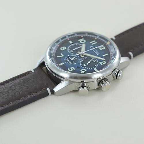 Orologio Cronografo Citizen da uomo blu e marrone CA4420-13L |  Gioielloro.it -