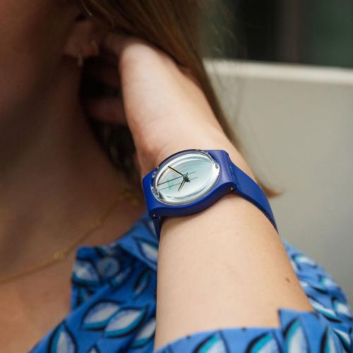Orologio da Donna Swatch SILVERWAKATI SO28N100 Gioielloro