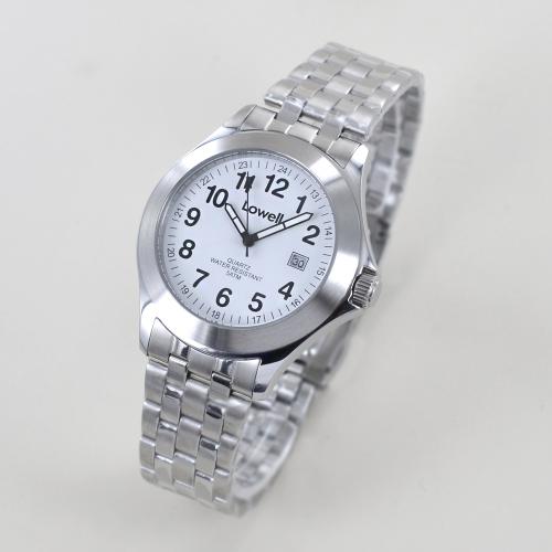 Orologio da uomo numeri grandi quadrante bianco 40 mm Gioielloro La tua