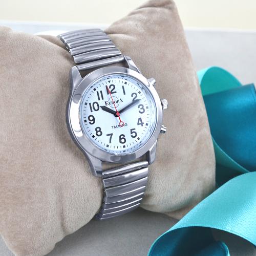 Orologio Parlante per non vedenti Digitale cinturino elastico Gioielloro