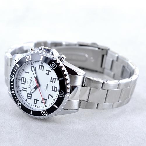 Orologio Parlante per non vedenti Digitale in metallo Gioielloro La tua