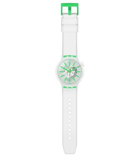 Orologio 2024 swatch trasparente