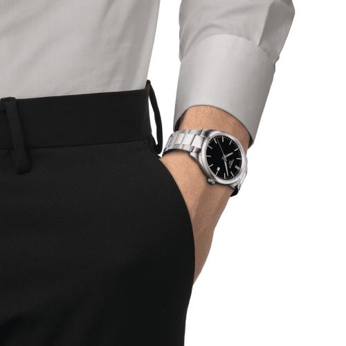 Tissot PRS 200 – Orologio Svizzero Al Quarzo Da Uomo, Cassa 42mm, Acciaio, Cinturino In Pelle Nero, Vetro Zaffiro, 200m (T0674171603100)