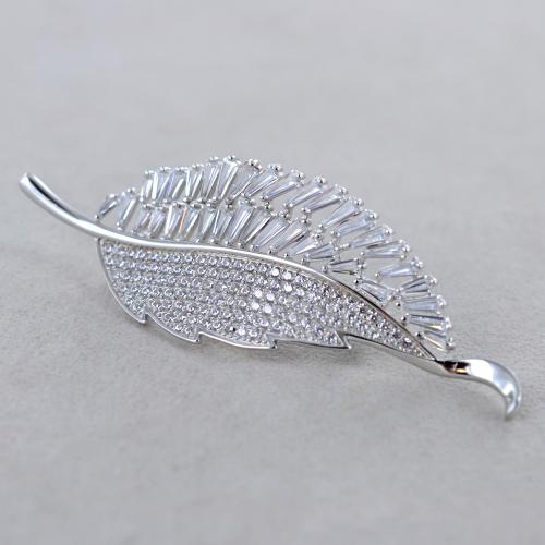 Spilla A Ciliegia Avalaya In Metallo Argentato E Smalto, Con Cristalli Rossi, Altezza 30 Mm, Gioiello Alla Moda