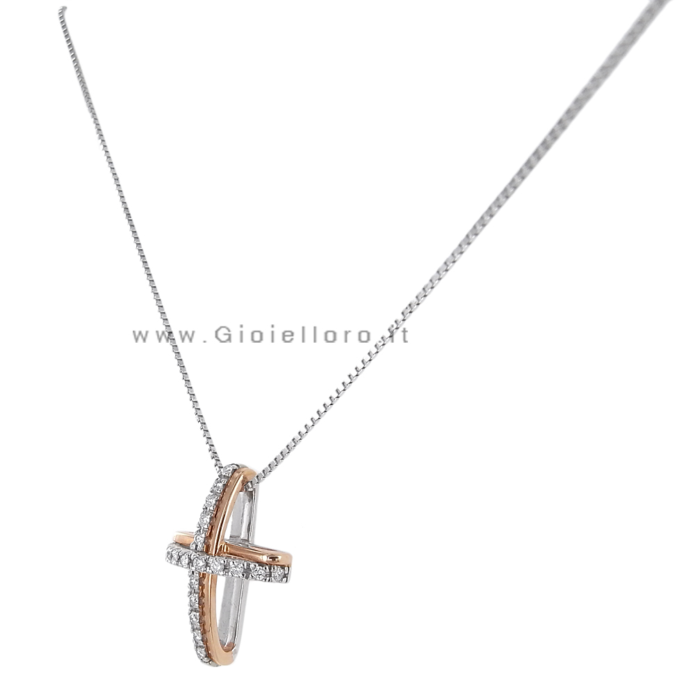 Pendente Miluna , Croci in diamanti CLD1854 , gallery 2