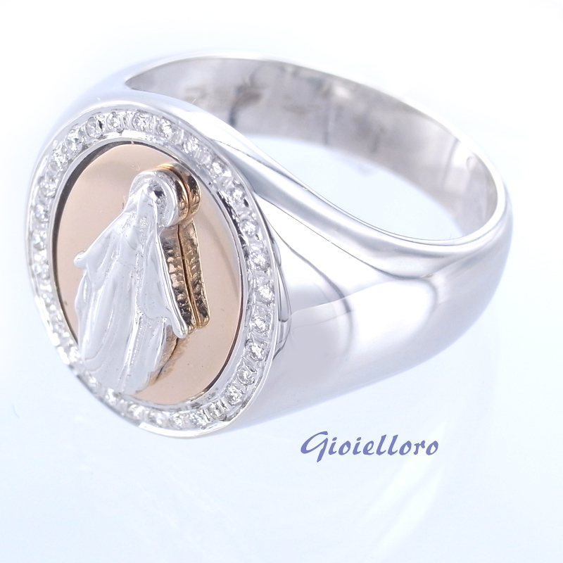 Anello sale madonna miracolosa