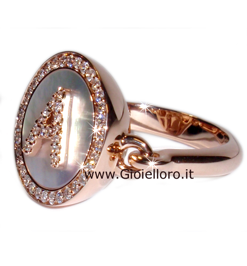 Anelli con iniziali marche online