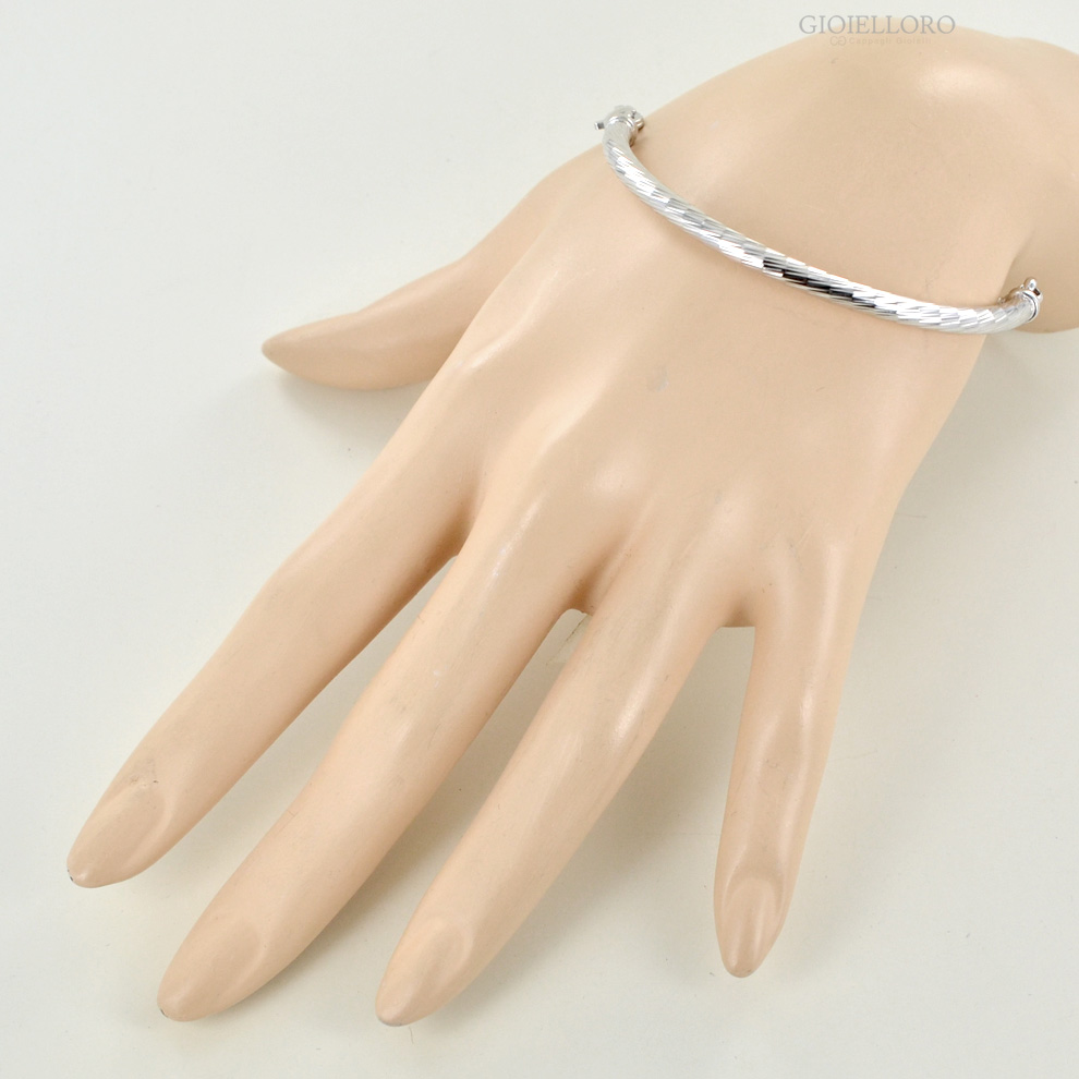 Bracciale Vlogo Signature In Metallo, Perle E Vetro Godronato per Donna in Oro V