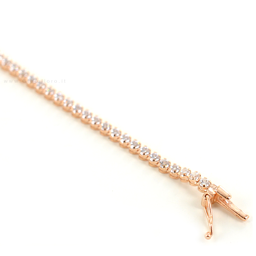 Bracciale tennis e perle di Majorca - BOCCADAMO • Parrotta Gioielli