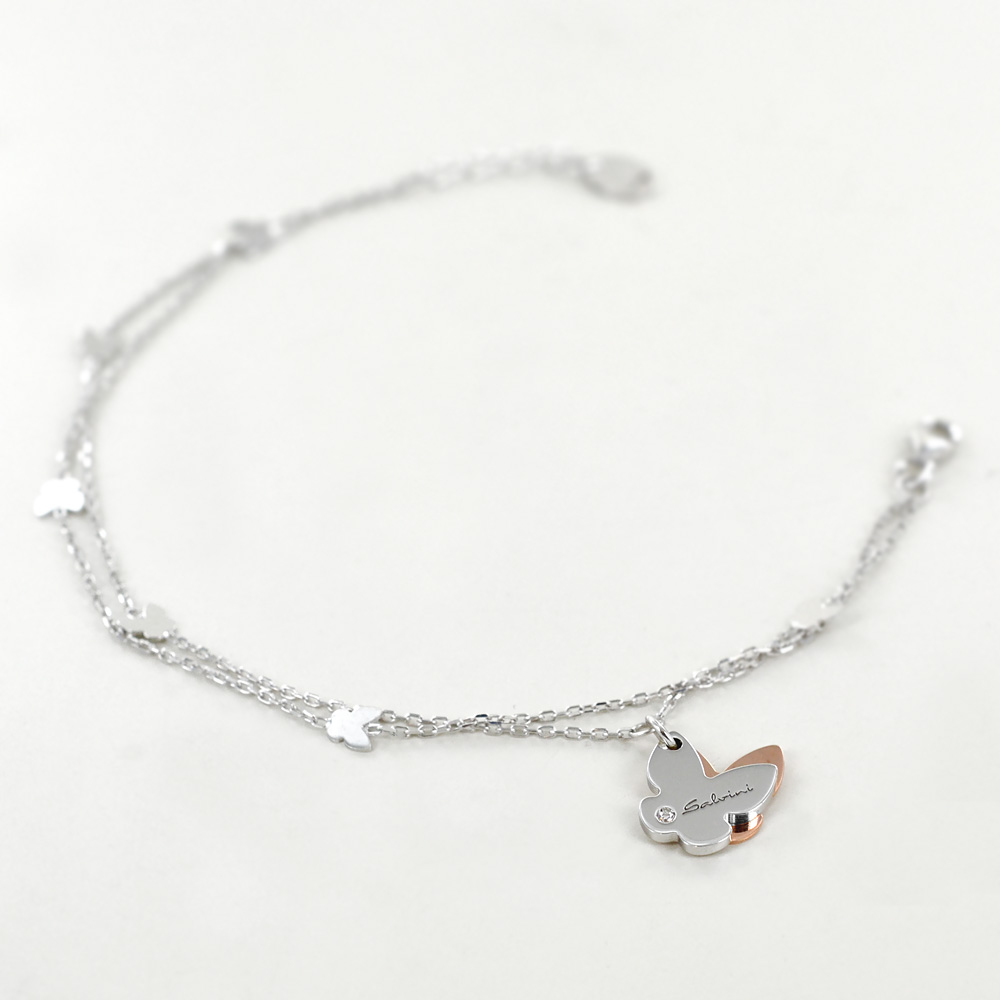 Bracciale - Donna - Giovanni Raspini - 6494R - Farfalle - Argento - Medea Gioielli
