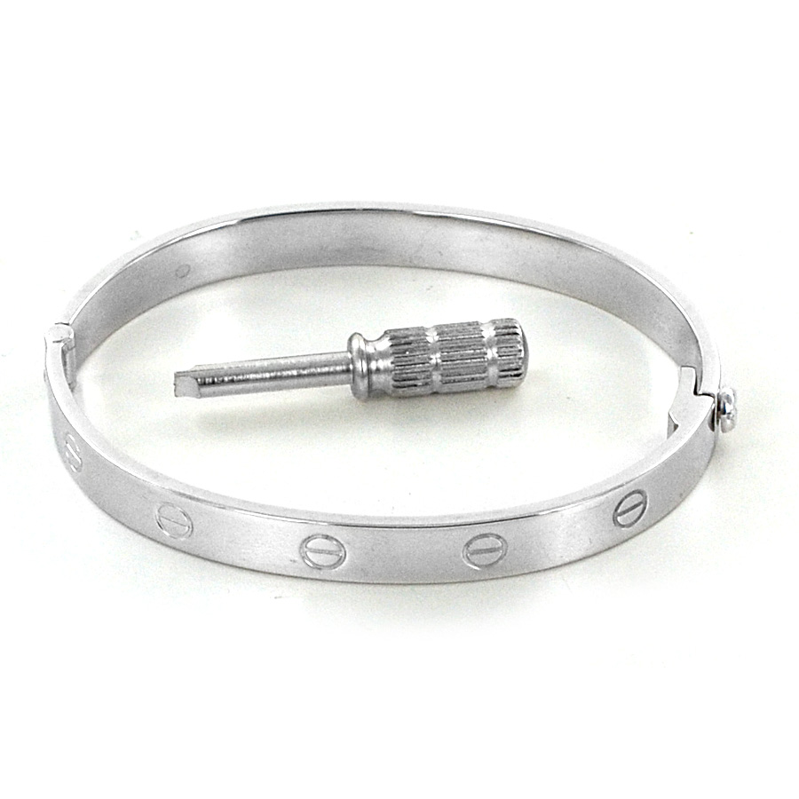 Treasure Bay Bracciale Rigido Donna Argento 925, Larghezza 10mm, Regolabile 16-20cm, In Scatola Regalo