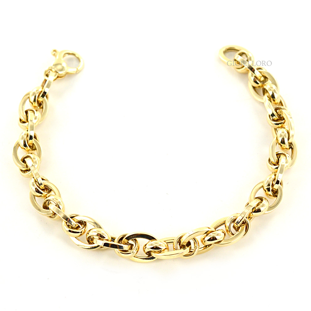 Dada Gioielli - Bracciale Donna Quadrifoglio Coccinella Elefantino Portafortuna Acciaio (Coccinella