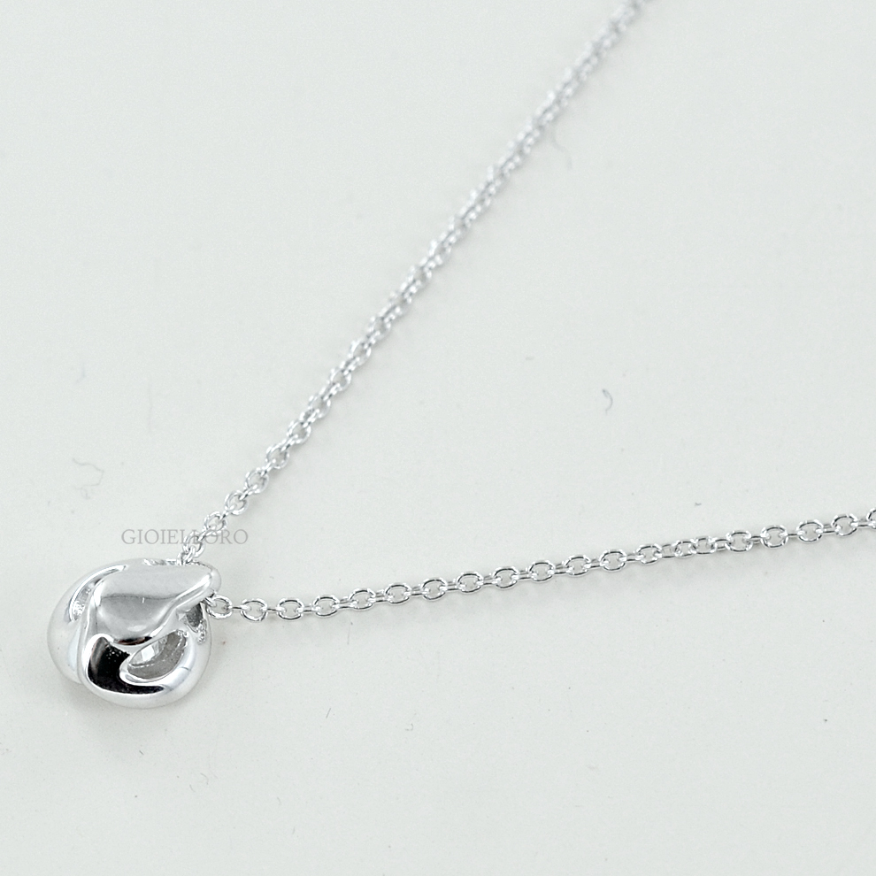 TIFFANY & CO. Ciondolo Top Diamond Argento Sterling 925 Margherita
