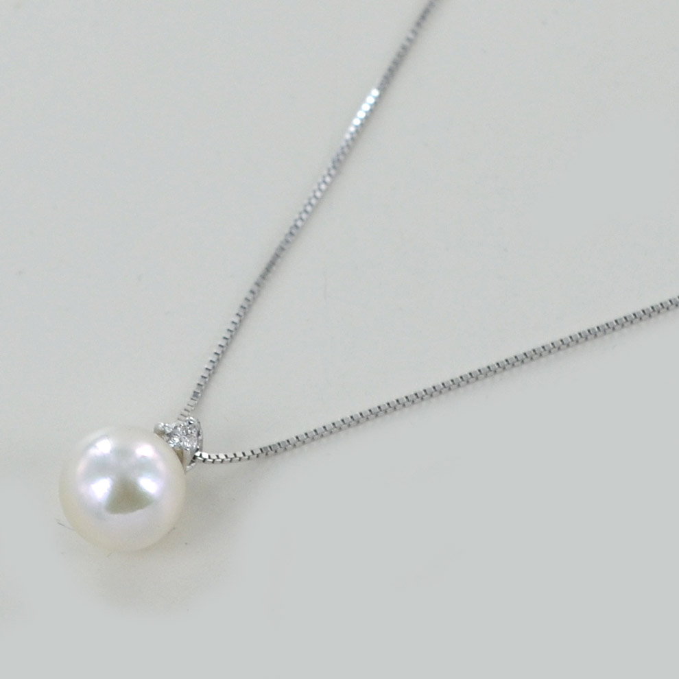 Collana Di Perle Coltivate D'acqua Dolce Da 6-7mm Per Donna, Collana Di - Foto 7