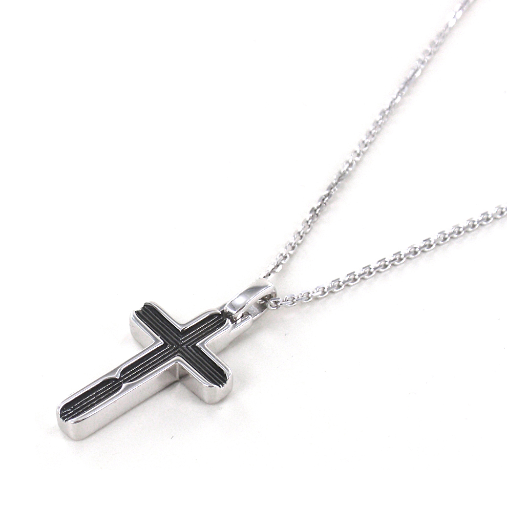 Collana Uomo Catena AEIOPRS 1 PCS Collana Croce Unisex In Acciaio Inossidabile Gioielli Semplici Con Pendente Crocifisso Regali Eleganti Oro Ciondolo Croce Cristiana