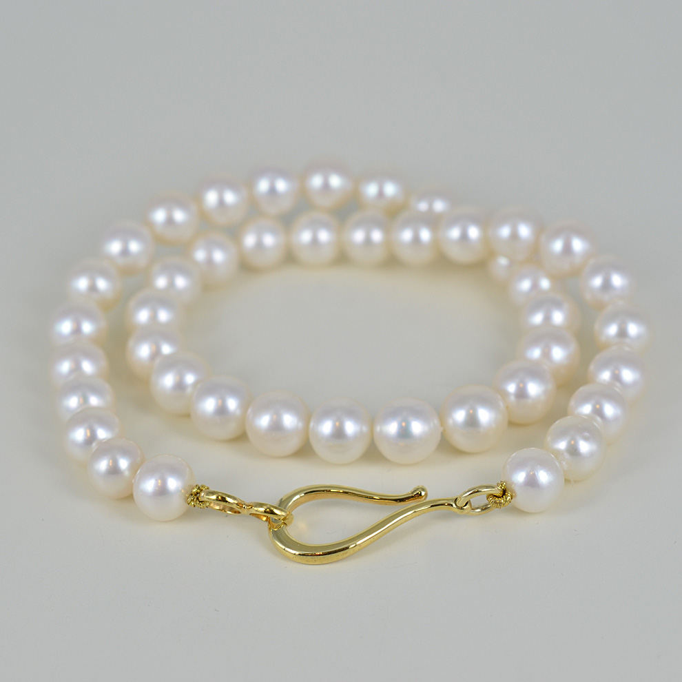 Chiusure per collane di perle a più fili in argento 925/1000, al pezzo