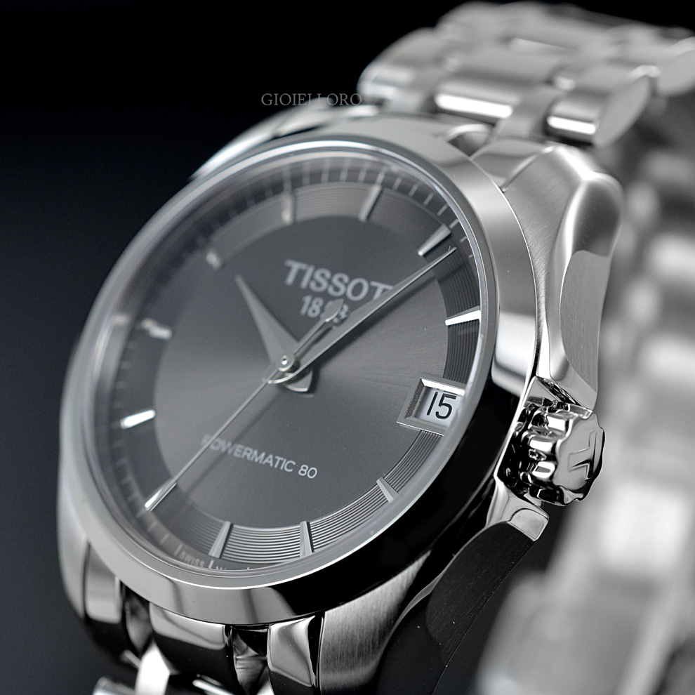 OROLOGIO TISSOT COUTURIER AUTOMATIC LADY NEW T035.207.11.061.00 |  Gioielloro.it