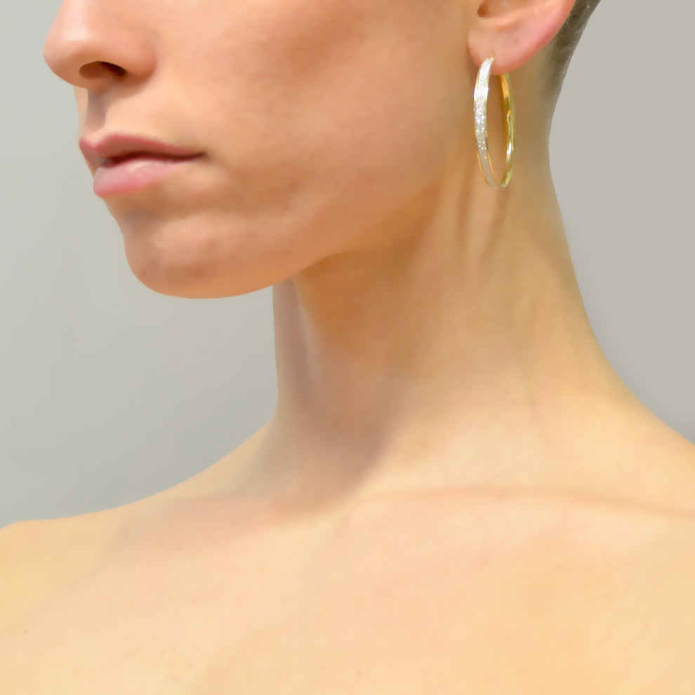 Set Di Creoli - Classic Steel Online Da BIJOU BRIGITTE - Foto 4