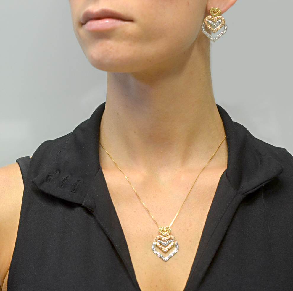 Pentagramma Luna Fase Collana E Orecchini Wicca, Pagan, Strega - Foto 8