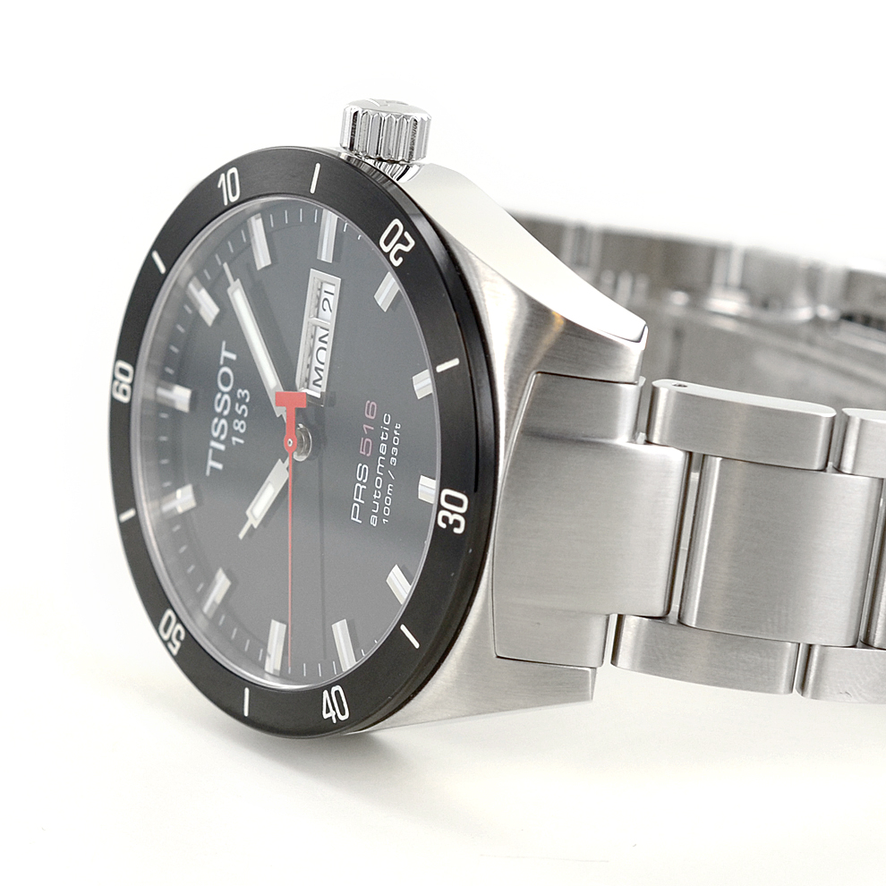 Orologio Tissot PRS 516 Auto NERO Automatico T044.430.21.051.00 |  Gioielloro.it