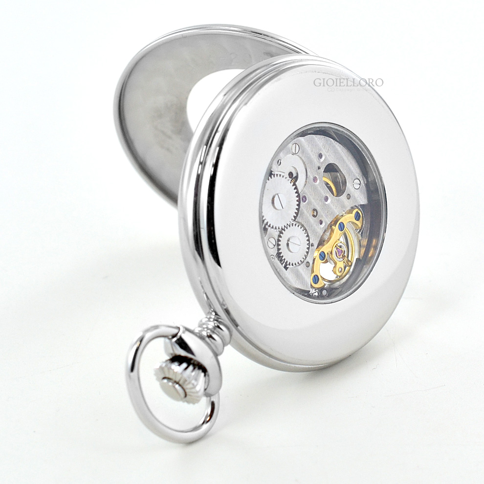 Orologio da tasca Savonette Lowell Fasi Luna ALLEN | Gioielloro.it - La tua  gio