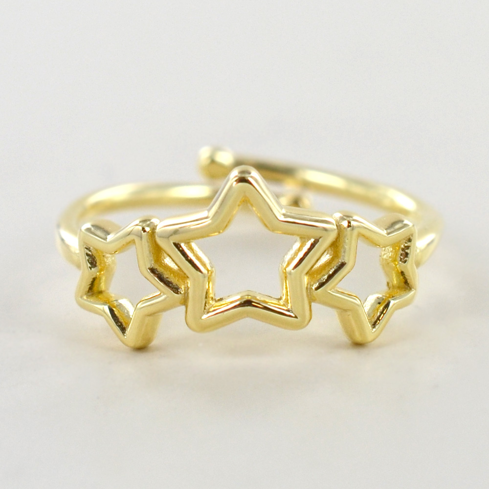 Anello con stelle sale