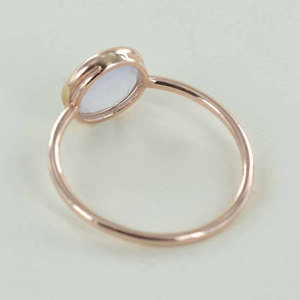Lebole Maison – Orecchini Donna Fiore Rosa, Collezione The Circle DPOR14, Ottone Dorato, Pietra Rosa Sfaccettata, Made In Italy - 2