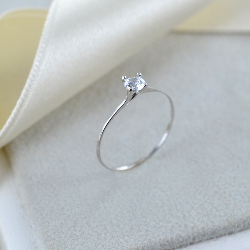 KALVICA Anello Donna Argento 925 Regolabile,Anello di Fidanzamento