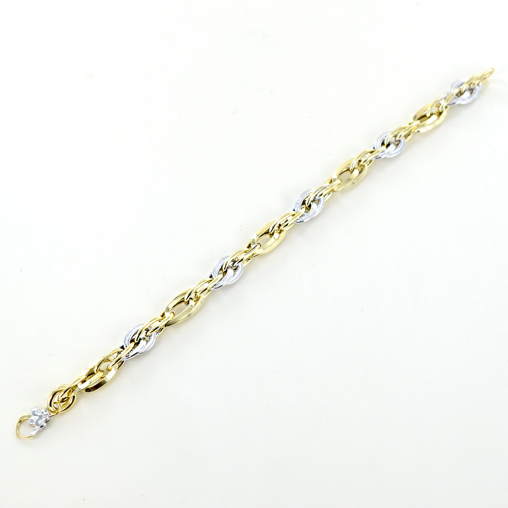 Braccialetto a catena da 8 mm argentato | Disponibile! | Lucleon