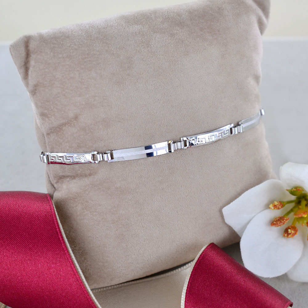 Occhiali Da Vista Uomo T36279 | Occhiali Rettangolari Oro In Titanio | IT - Foto 2