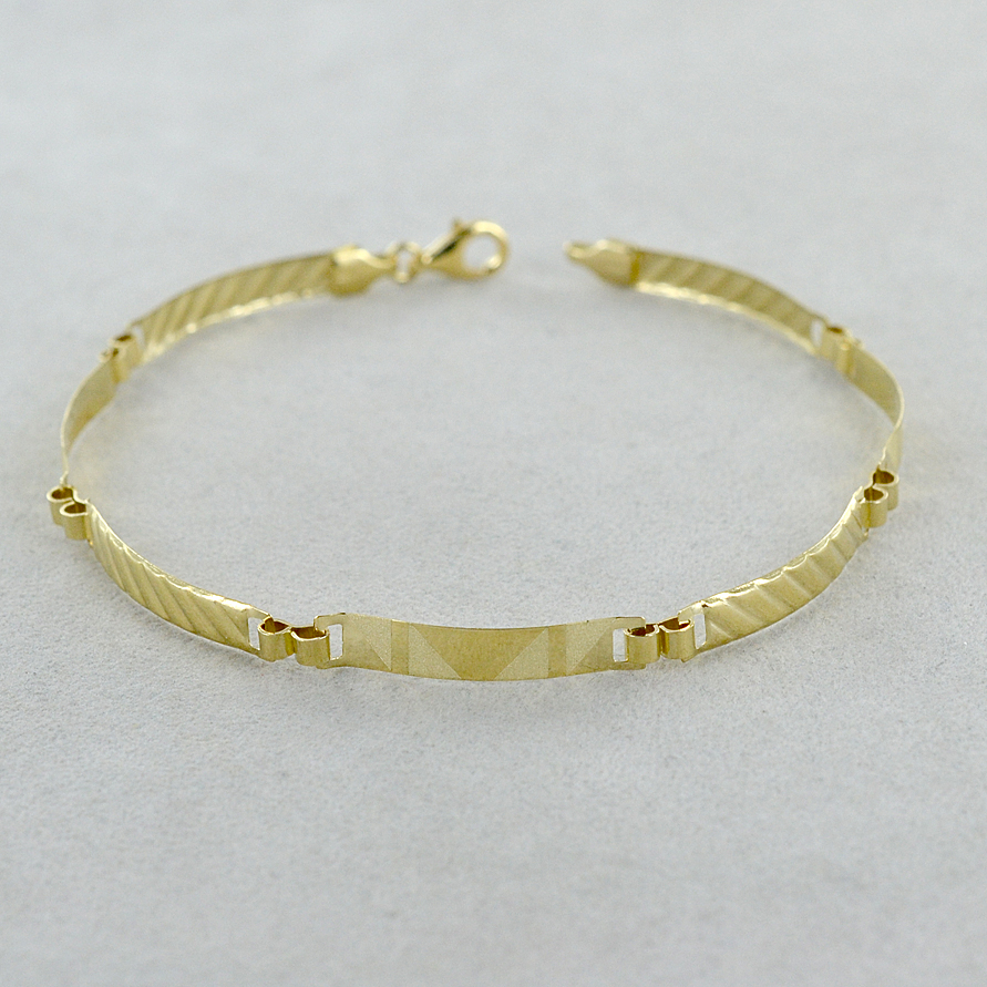 Occhiali Da Vista Uomo T36279 | Occhiali Rettangolari Oro In Titanio | IT - Foto 3