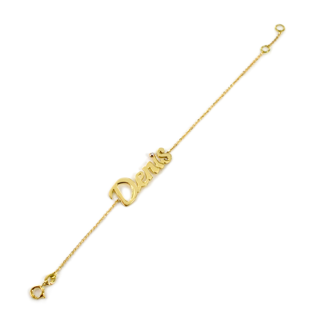 Bracciale Con Ciondolo Gillo Oro 18K – Fiore Girasole Con Topazio Multicolore