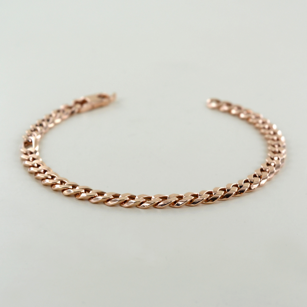 S.Oliver Bracciale Uomo In Pelle E Acciaio Inox, Intrecciato, Regolabile 20+1,5 Cm, Chiusura Magnetica