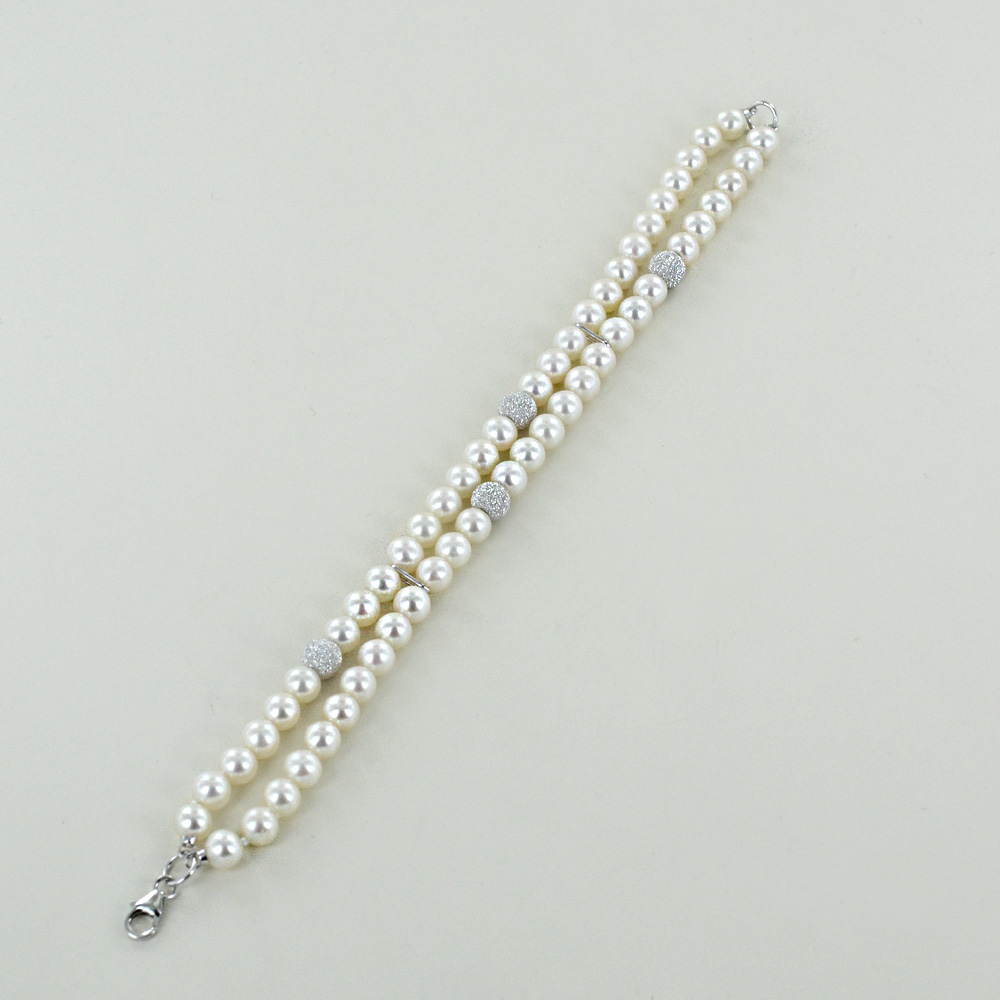 10:10 Bracciale Uomo Donna Elastico Con Pietre Dure Naturali Diametro 8 Mm Alternato Da Sfere In Acci Wz3bp4mbkn7s1c5hnli4