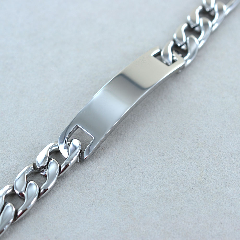 Bracciale uomo ancora con parti in ceramica