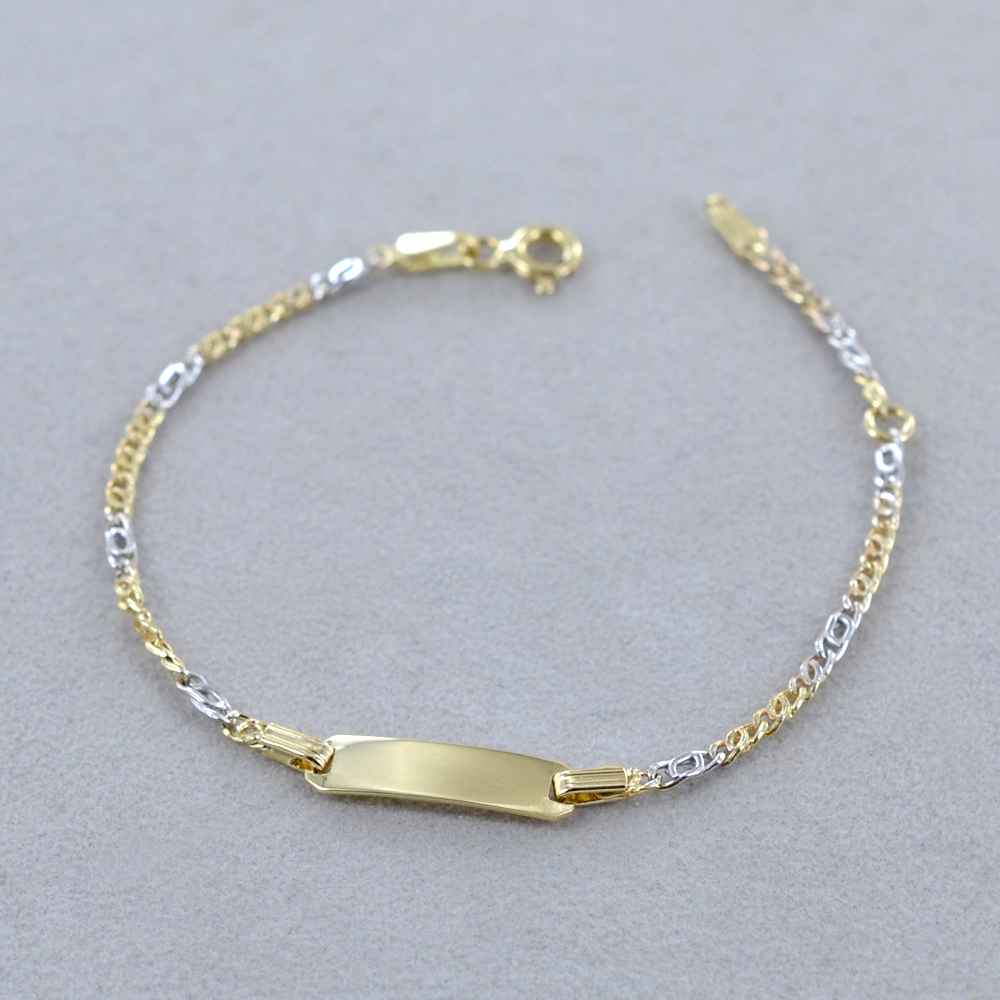 Bracciale in Oro Giallo 18kt con Pietre Multicolor