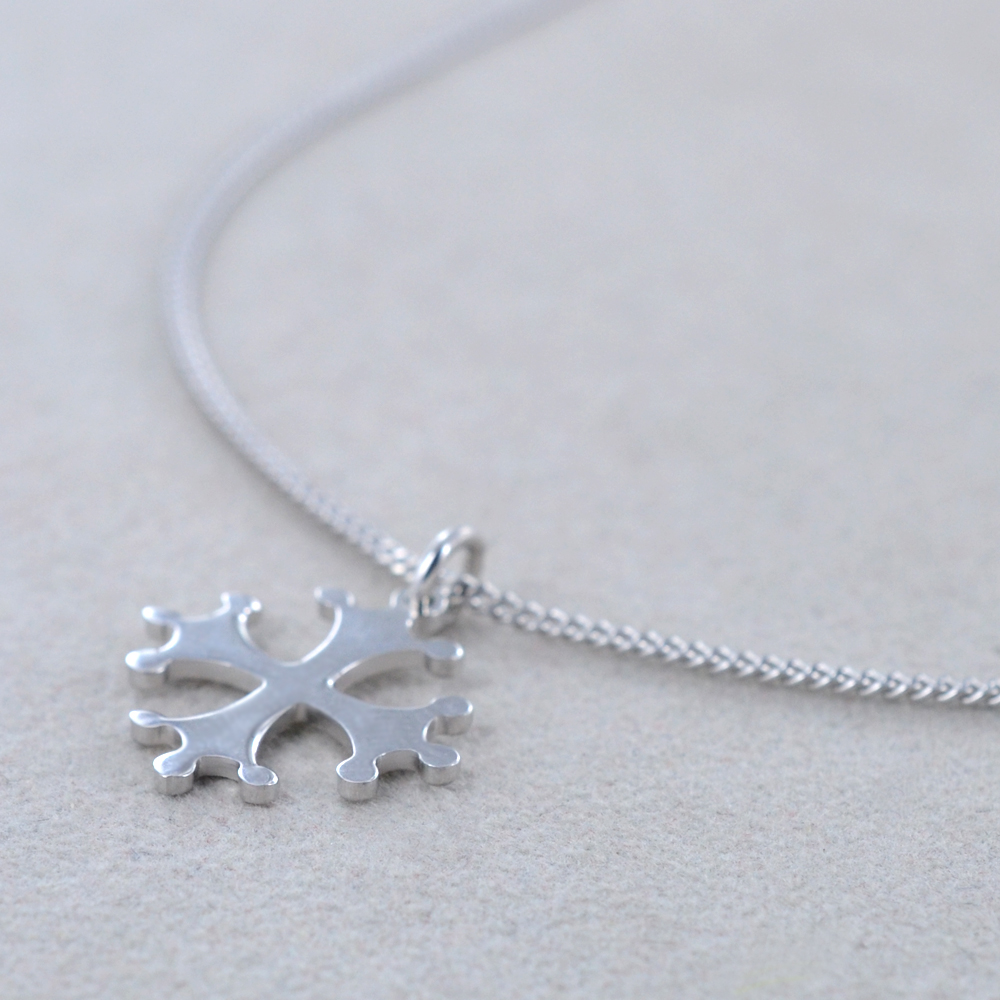 Collana Vintage In Argento Sterling Con Croce Floreale - Catena Italiana, Ciondolo Crocifisso, Gioielleria Raffinata Unisex, In Scatola - Italia - Foto 11