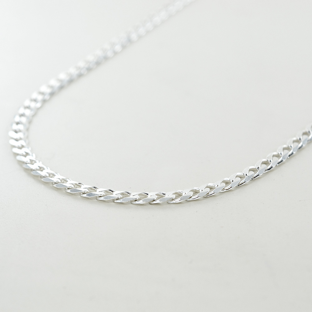 NKlaus Catena A Collana In Argento 925 - Maglia Ad Ancora Piatta, 60 Cm X 1,5 Mm