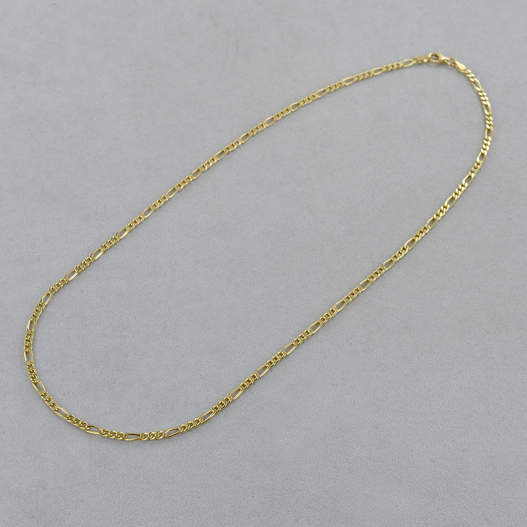 Fa.Thomas Maier Catena Groumette Oro 333 2mm - Made In Germany, Lunghezza 38-60 Cm A Scelta