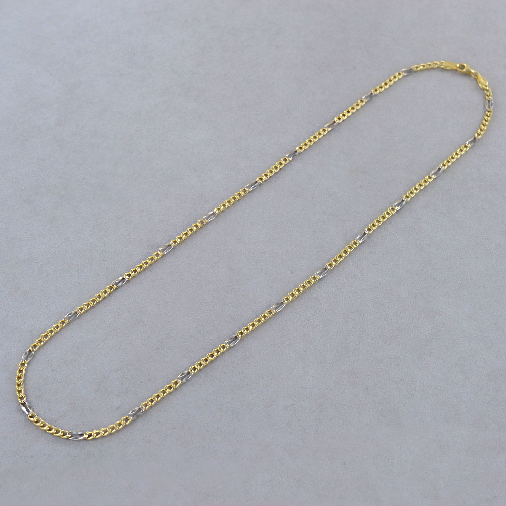 Collana Uomo 24 Pollici Acciaio Inox Oro Con Zirconi – Ciondolo Indiano Nativo Americano - Foto 2