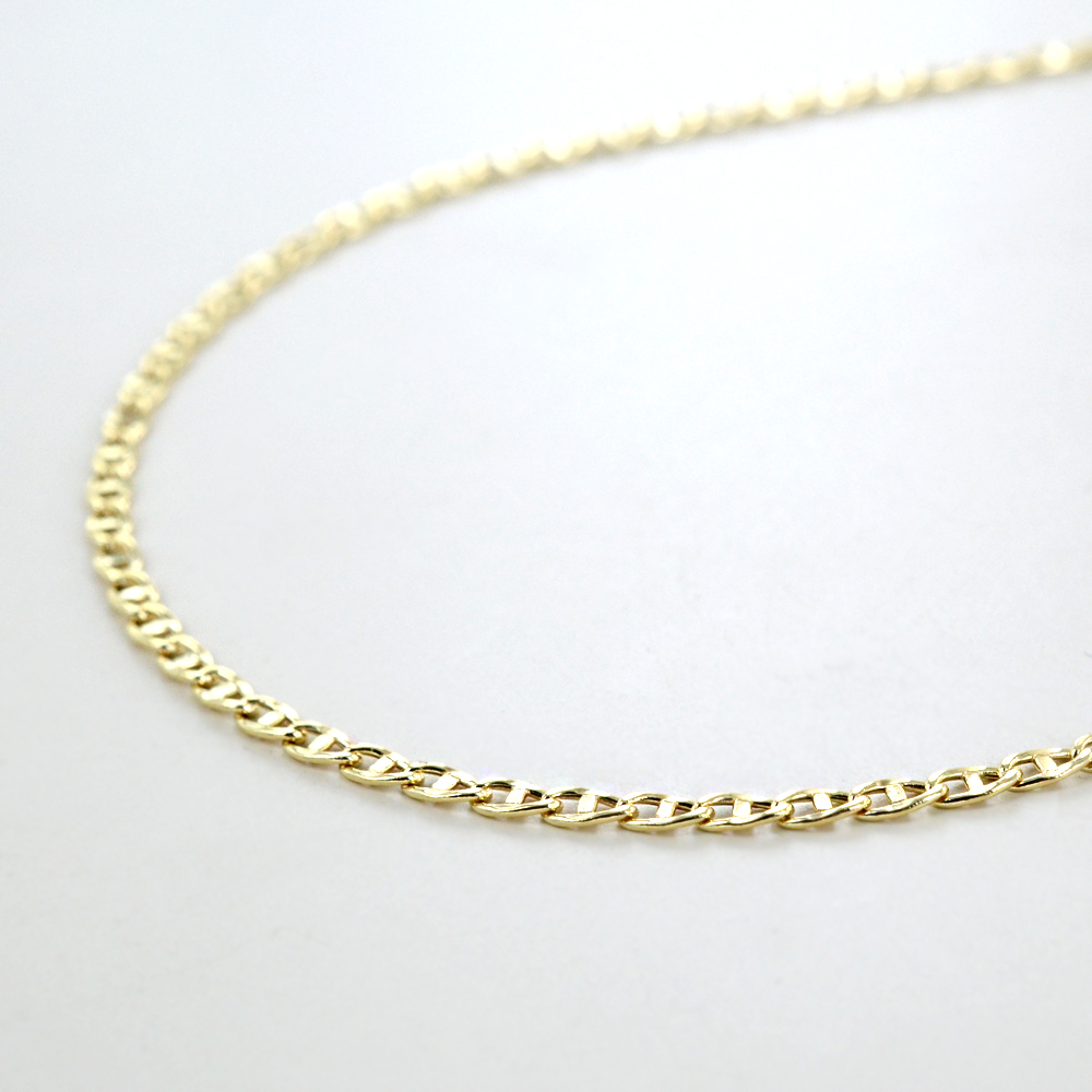 Catena Da Uomo Maglia Groumette 60 Cm In Oro Giallo 18kt Cappagli Gioielli 167929