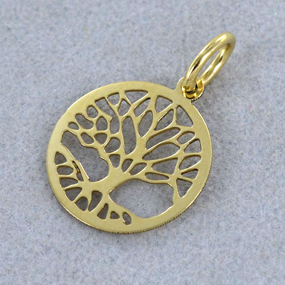 Pendentif 'Arbre De Vie' En Or Blanc 18k - Signé Franco Rutigliano - Neuf Avec étiquette